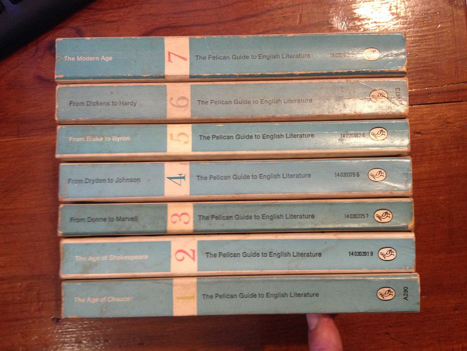 Boris Ford (ed.) - The Pelican guide to English Literature (7 vols.)