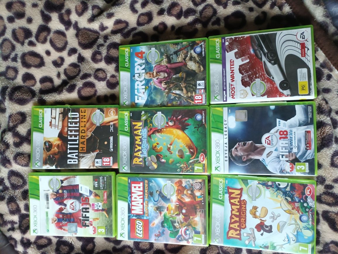 Gry na X box 360