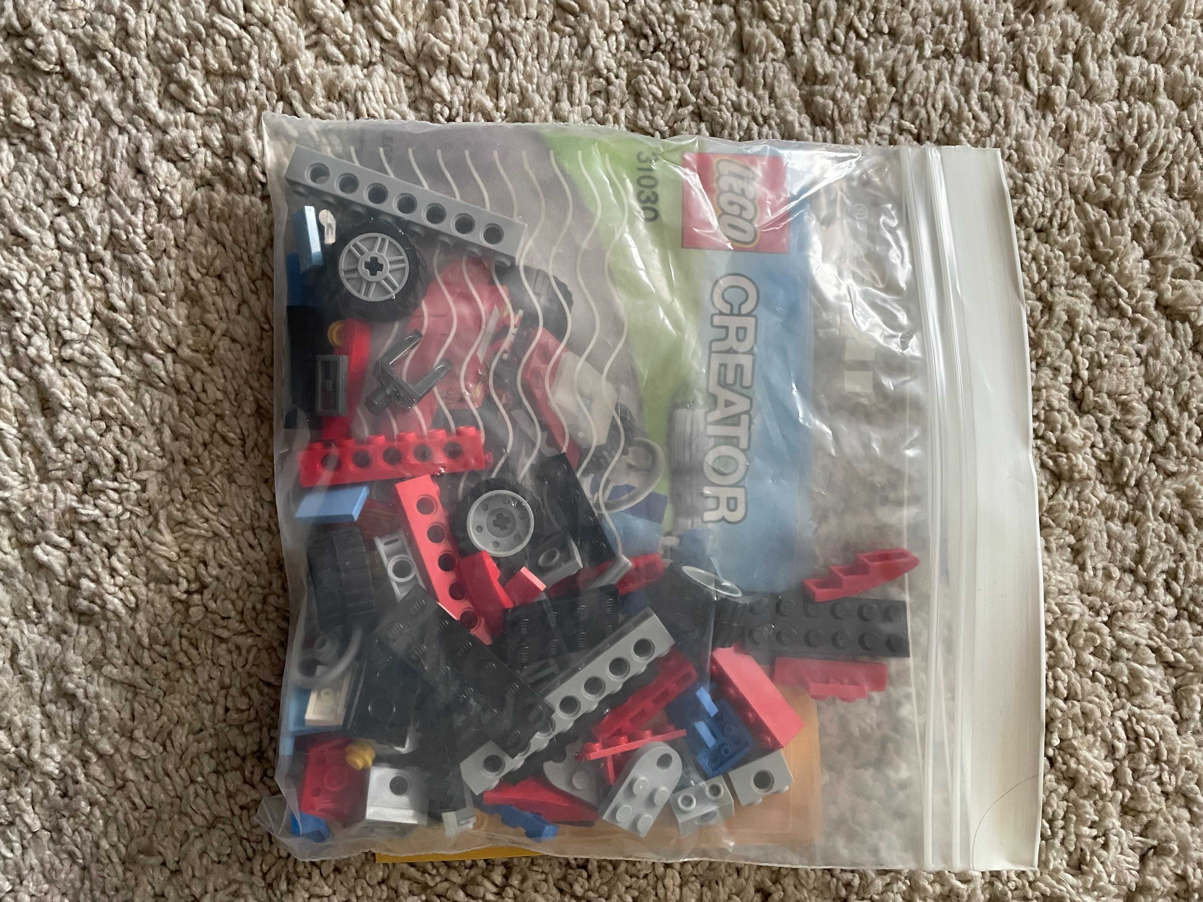 sprzedam lego creator 31030, czerwony gokart