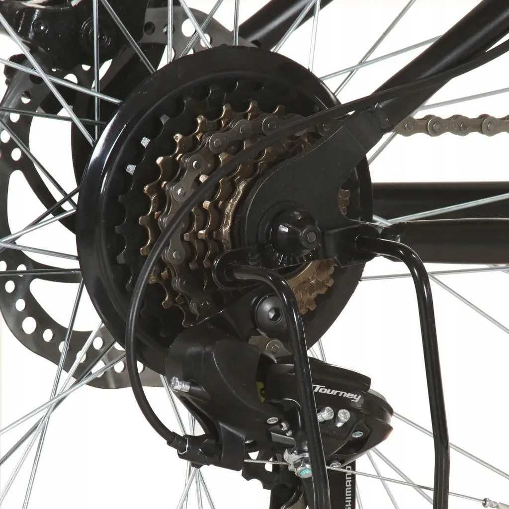 Rama roweru górskiego, 21 przerzutek, rama 46 cm, czarny bez kół!