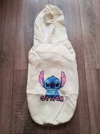 Beżowa bluza z kapturem dla psa Lilo i Stitch Disney XXL ubranko