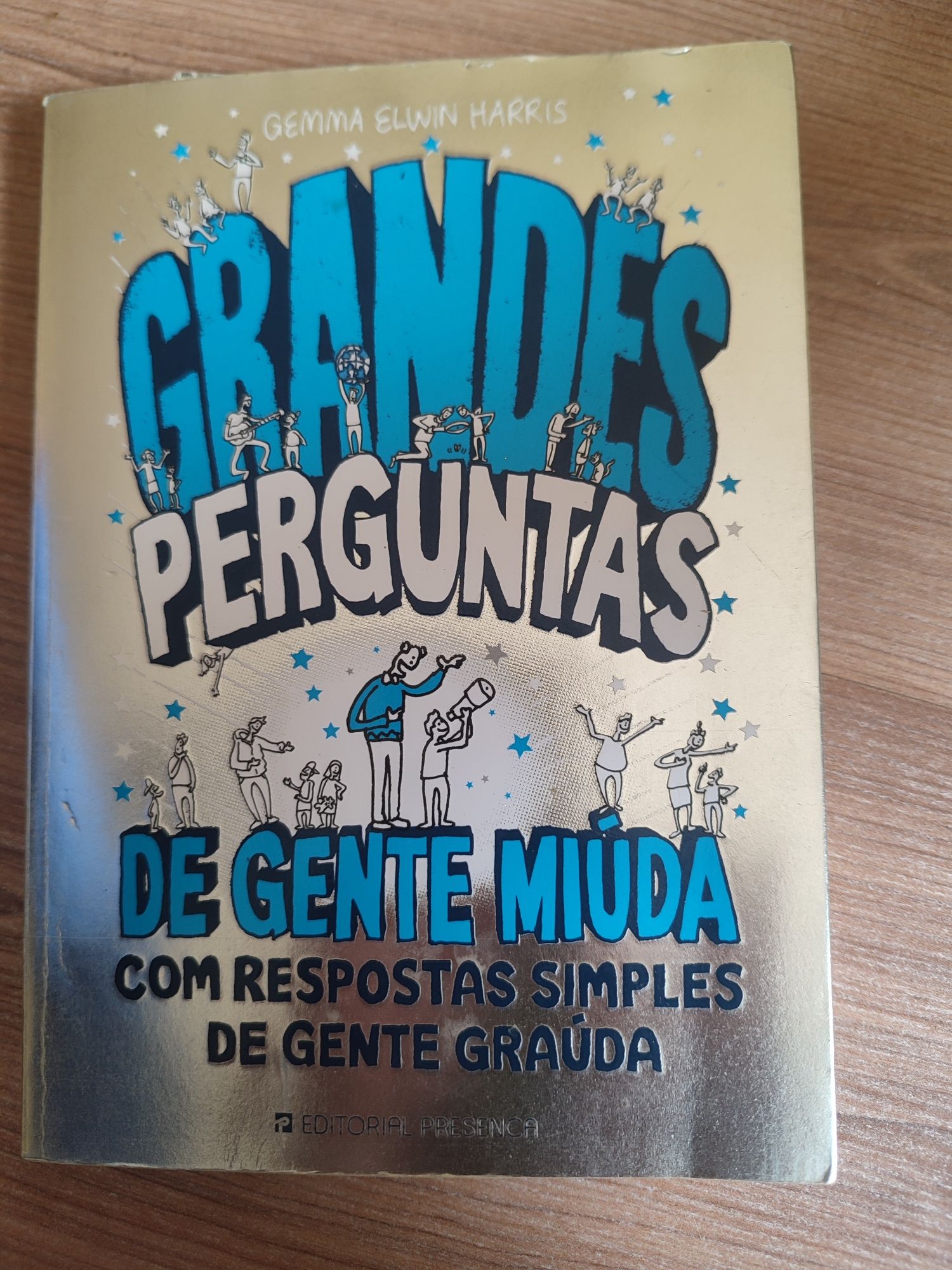 Livro juvenil "Grandes perguntas de gente miúda"