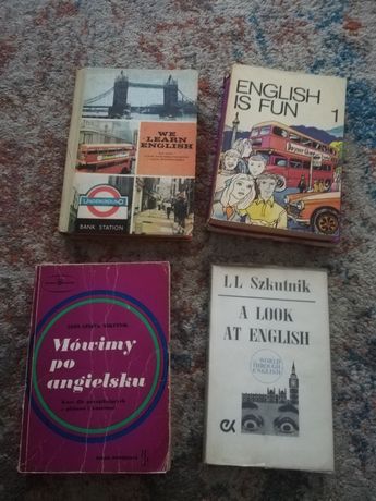 Zestaw 5 książek do j.angielskiego