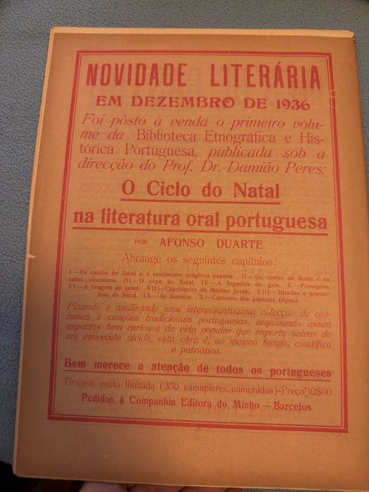 Historia de portugal - fasciculos de 1936