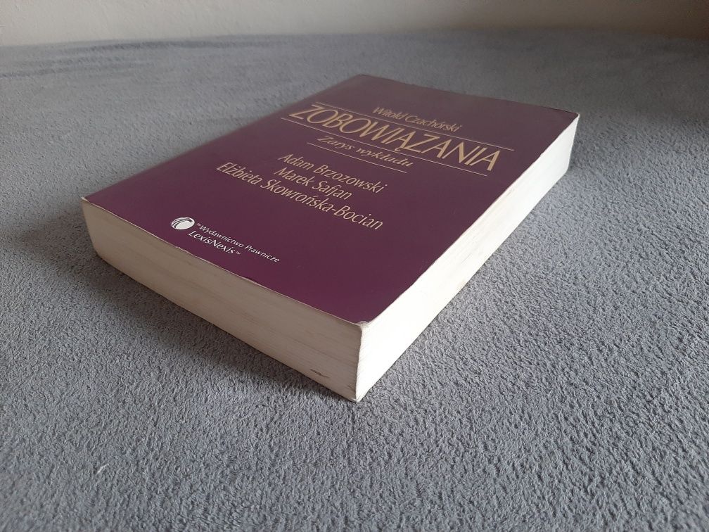 Zobowiązania Zarys wykładu Witold Czachórski Lexis Nexis
