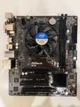 Płyta główna ASRock H81M + Intel Core i5 4460, 3.2GHz + Chłodzenie