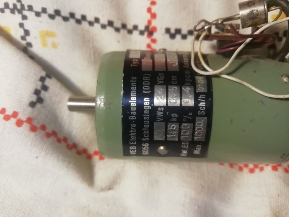 Veb elektro bauelemente радіодеталь котушка соленоїд