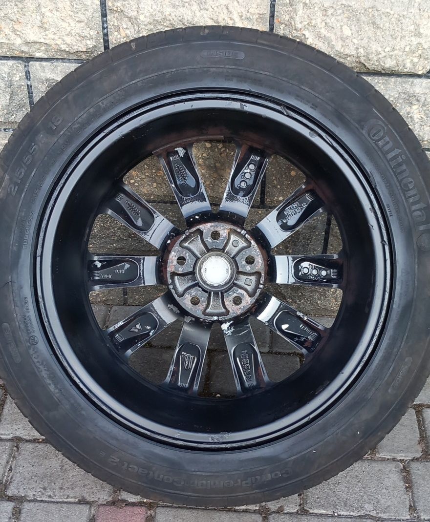Один Диск R18 5×114,3 легкосплавний Nissan QASHQAI Ніссан Кашкай