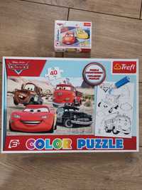 Puzzle Cars Color auta Trefl zestaw 3+ gratis!