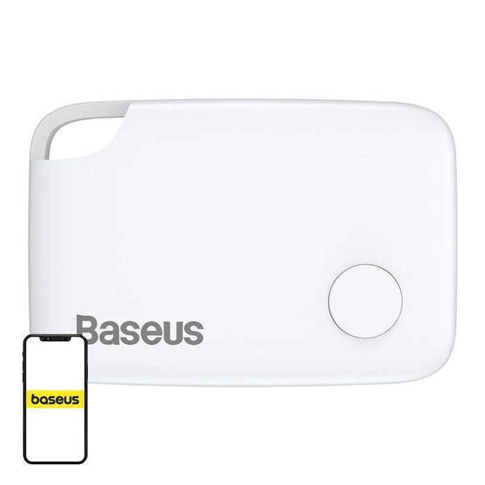 Lokalizator Bluetooth Baseus T2 Klucze Portfel Anti-Lost Biały