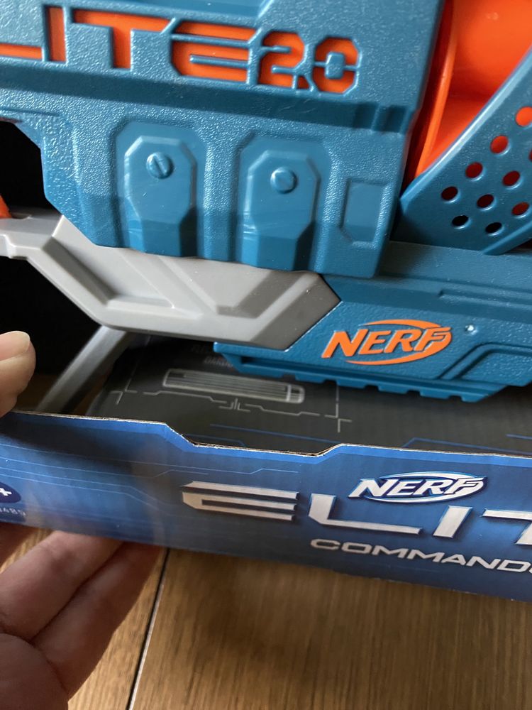 Бластер Нерф Hasbro NERF Elite 2.0 Commander RD-6 Dart Blaster