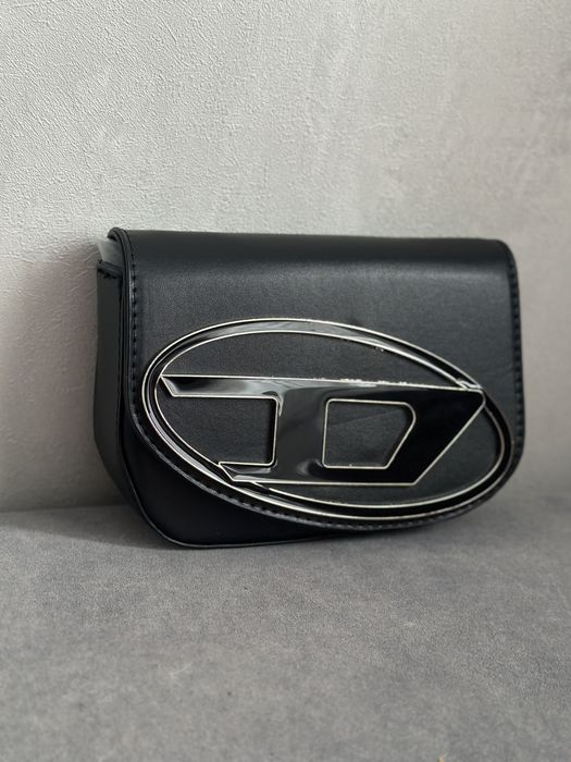 Сумка жіноча клатч в стилі Diesel Дизель чорна