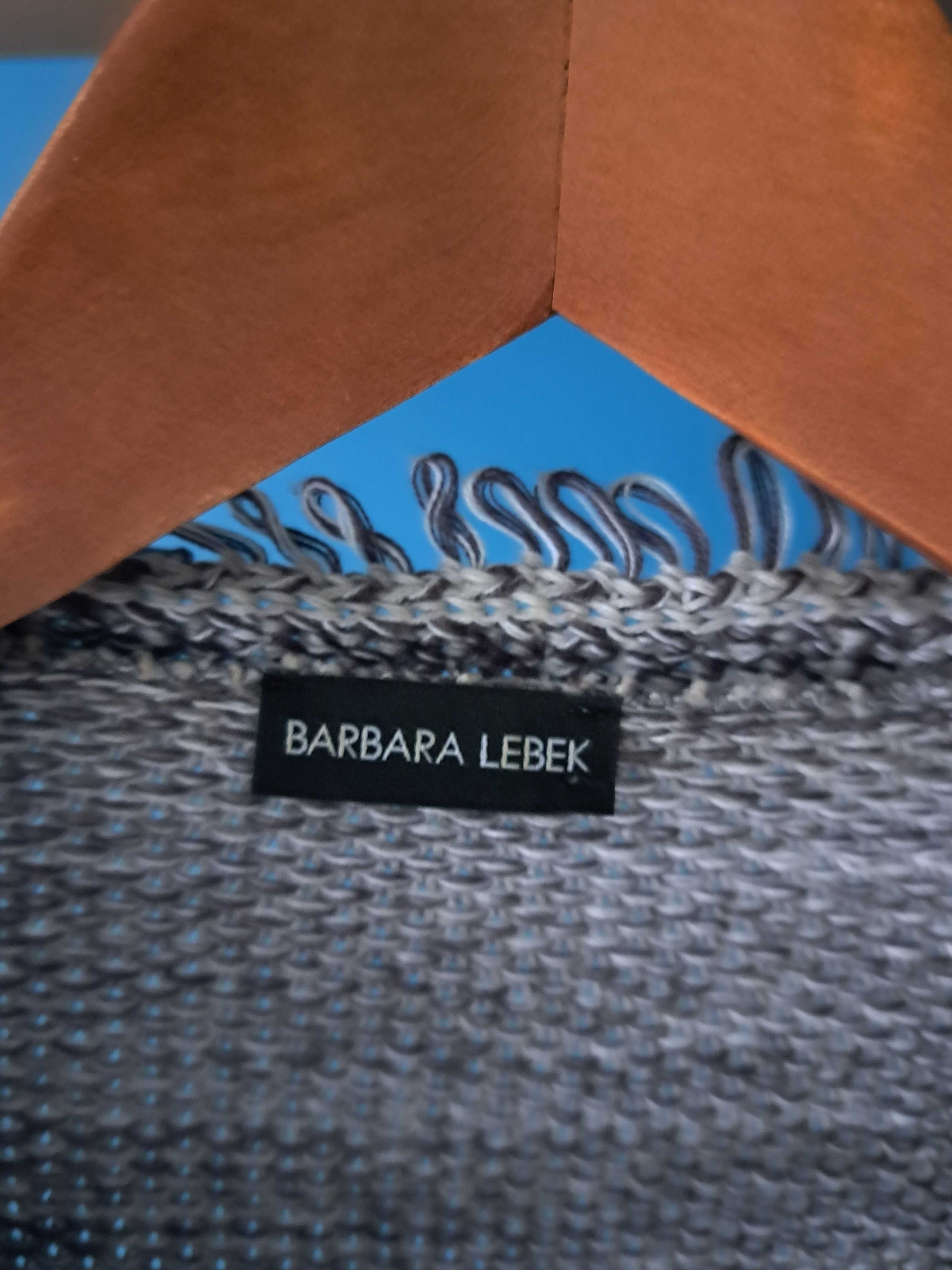 Barbara Lebek sweter ponczo rozmiar L 44