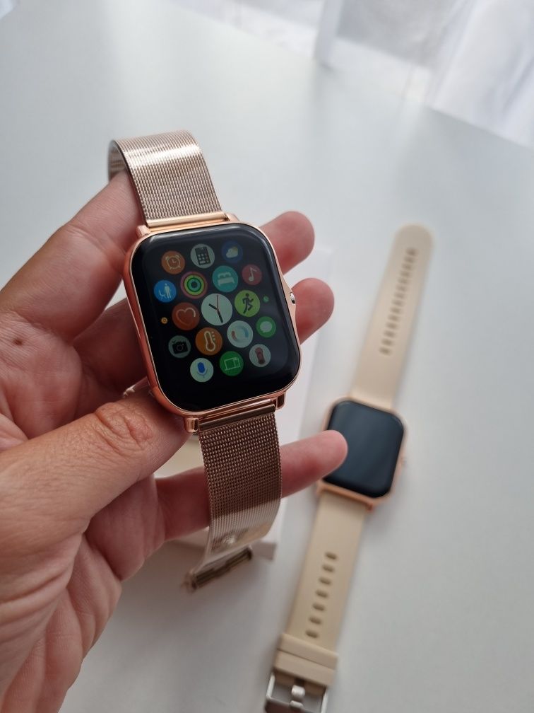 Złoty smartwatch