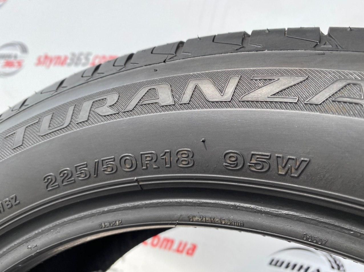 шини бу літо 225/50 r18 bridgestone turanza t001 run flat 5mm