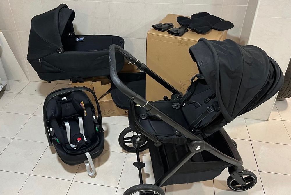 Carrinho maxi cosi Oxford (trio) 360• isofix ótimo estado