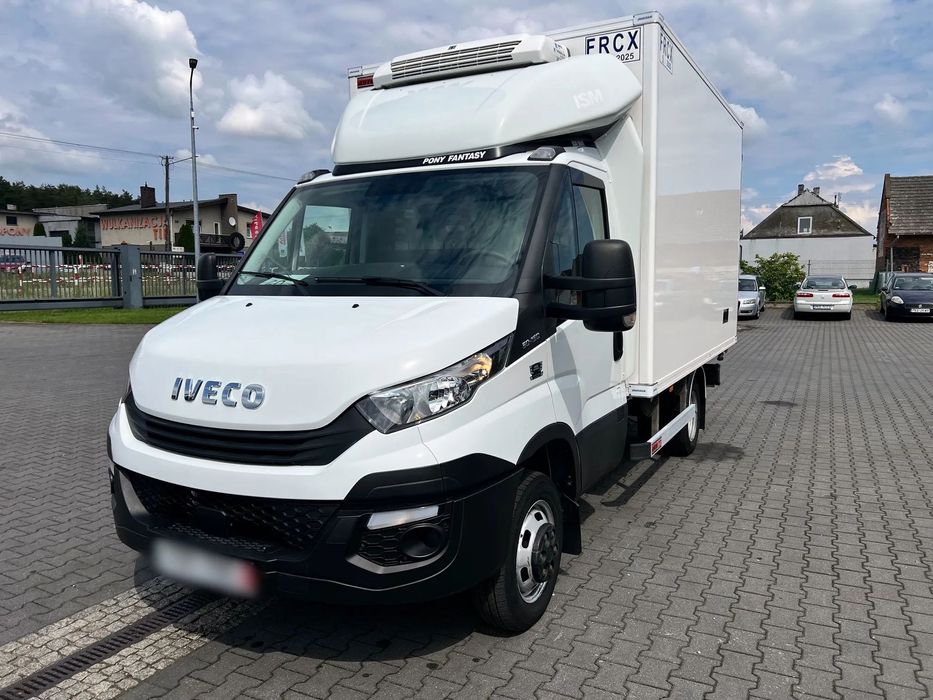Iveco Daily 50C15 Kontener Mroźnia/Chłodnia 3x Drzwi ThermoKing V 300 Max + 230V  NR.60 Klimatyzacja, Rejestrator temperatur, Bliźniaki, Dwie komory