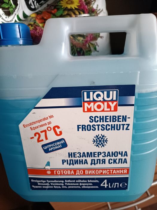 Омивач скла зимовий Liqui Moly 4 л. -27C