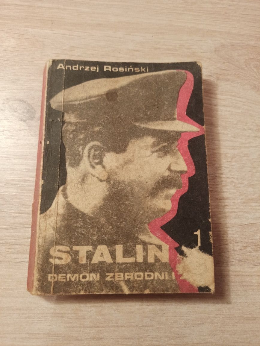 Książka Stalin demon zbrodni Andrzej Rosiński