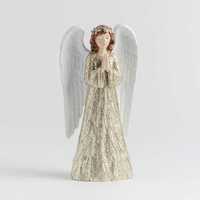 Figura Anioła do szopki złoty aniołek na prezent duży