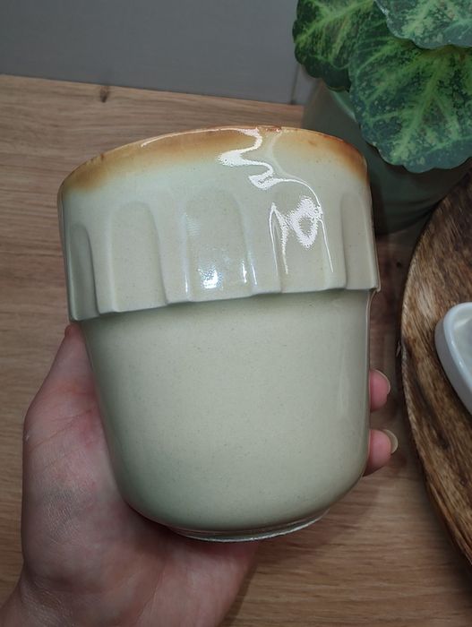 Kubek ceramiczny Tułowice prl