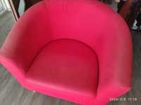 Fotel czerwony IKEA