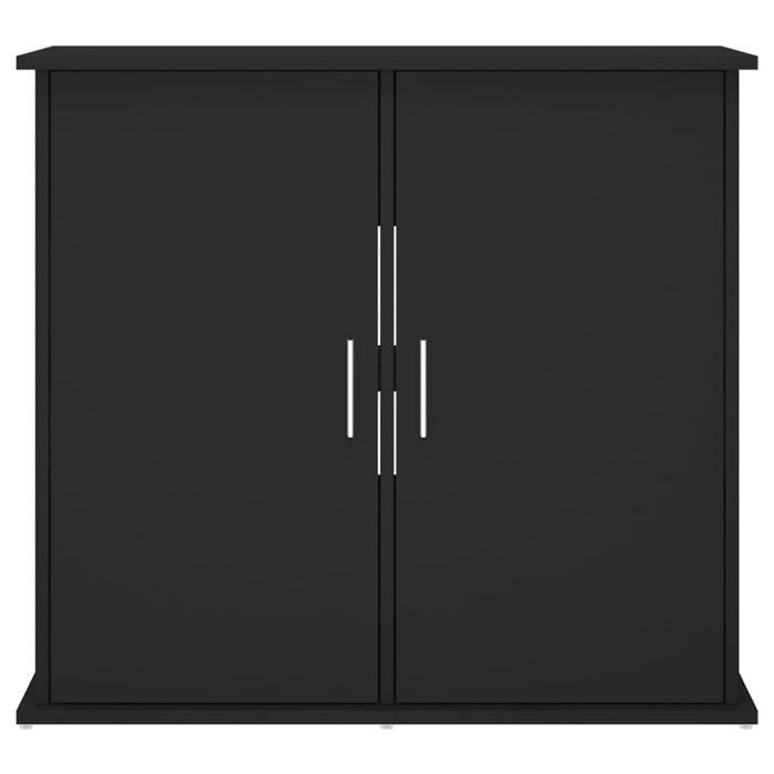 Szafka pod akwarium Vidaxl, czarna, 81x36x73 cm, stylowa i trwała