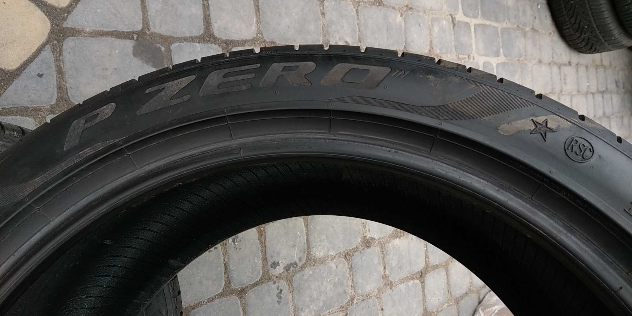 Шина літня 1шт 21р PIRELLI Pzero PZ4 315/35 R21 5-6mm колесо гума