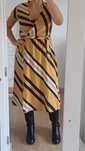 Vestido estampado (NOVO) - M