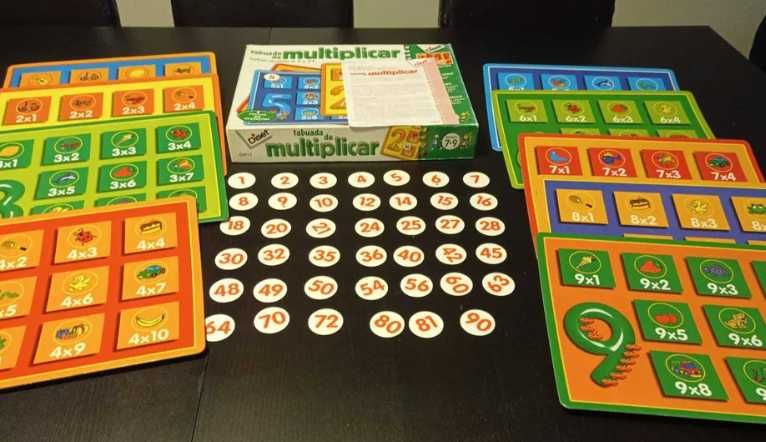 Jogo educativo "Tabuada de Multiplicar" como NOVO!