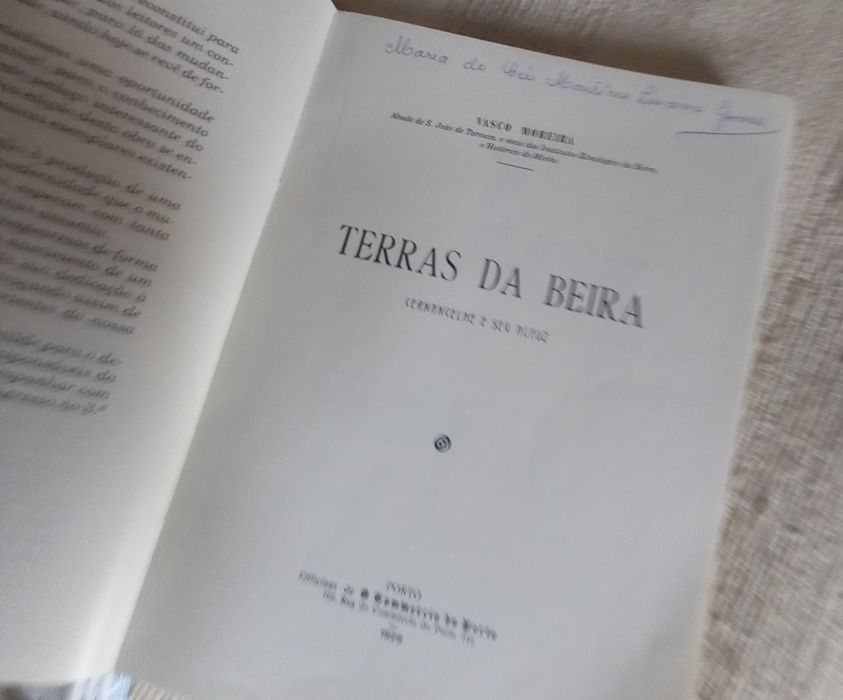 Terras da Beira Cernancelhe e o seu Alfoz Ab. Vasco Moreira Monografia