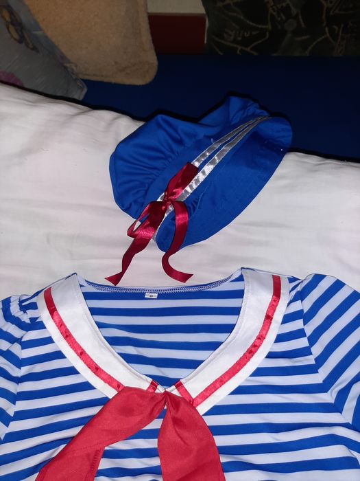 Карнавальный костюм Морячка, Матроска  от 11-15 лет