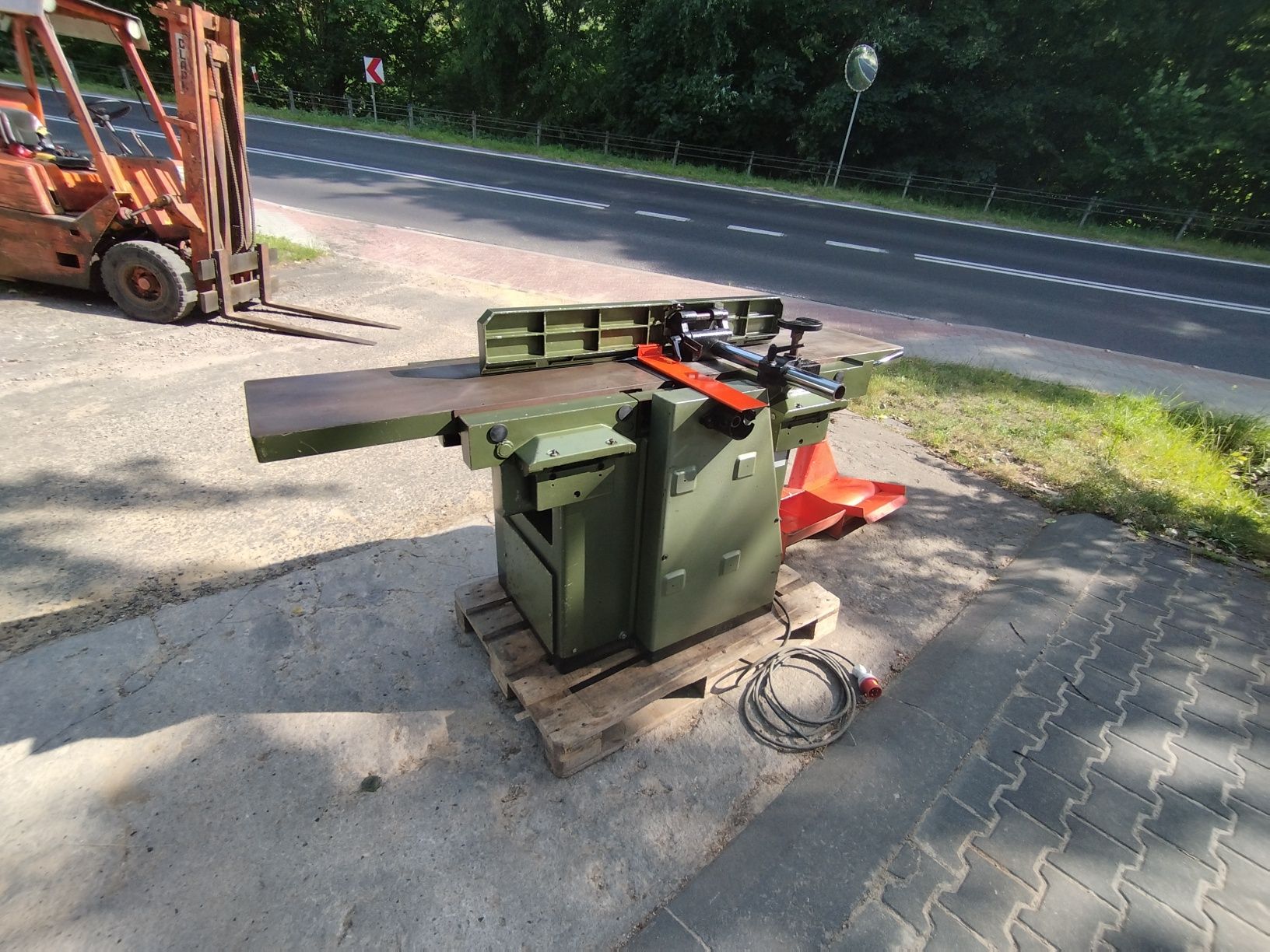 Wyrówniarko grubościówka, MAGC 410, SCM