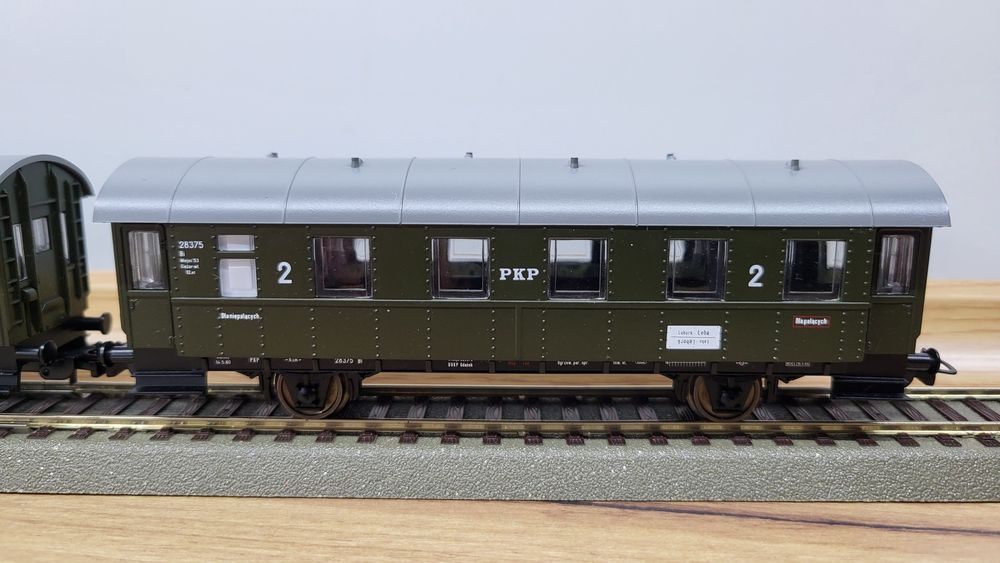 PIKO zestaw dwa wagony os 2kl PKP H0 st. Lębork DOKP Gdańsk  OKAZJA