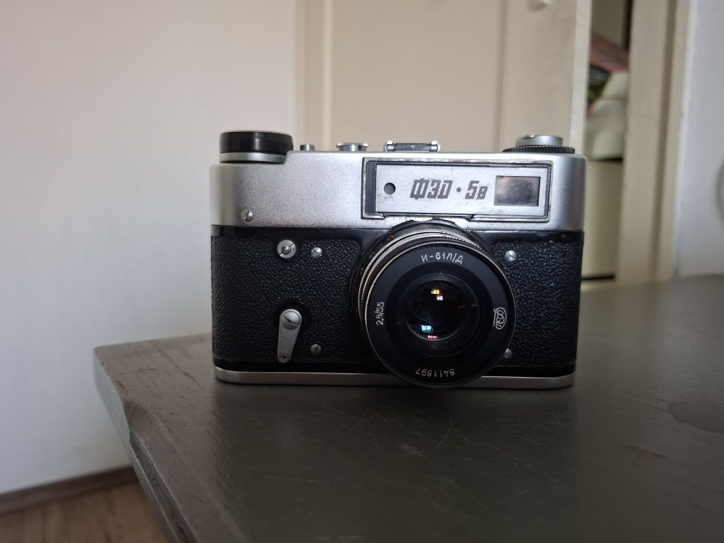 Radziecki aparat analogowy dalmierz FED 5B