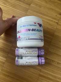 nowe produkty collagen beauty sfd allnutrition collarose shot alldeyn