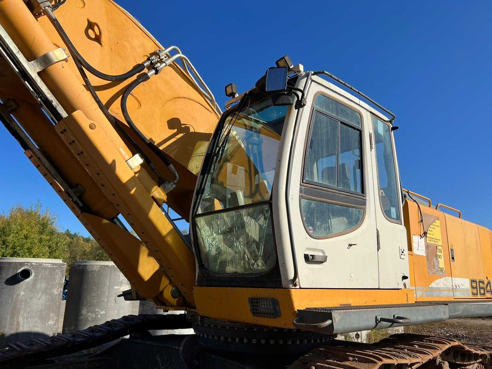 koparka liebherr 964 c 974c ramie kopiące boom banan