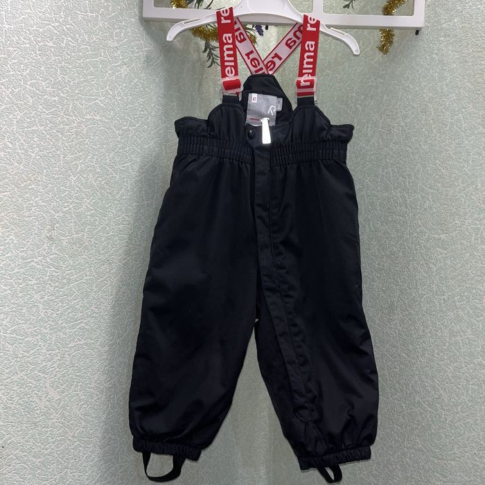 Зимний полукомбинезон штаны зимние reima 74 + 6 см