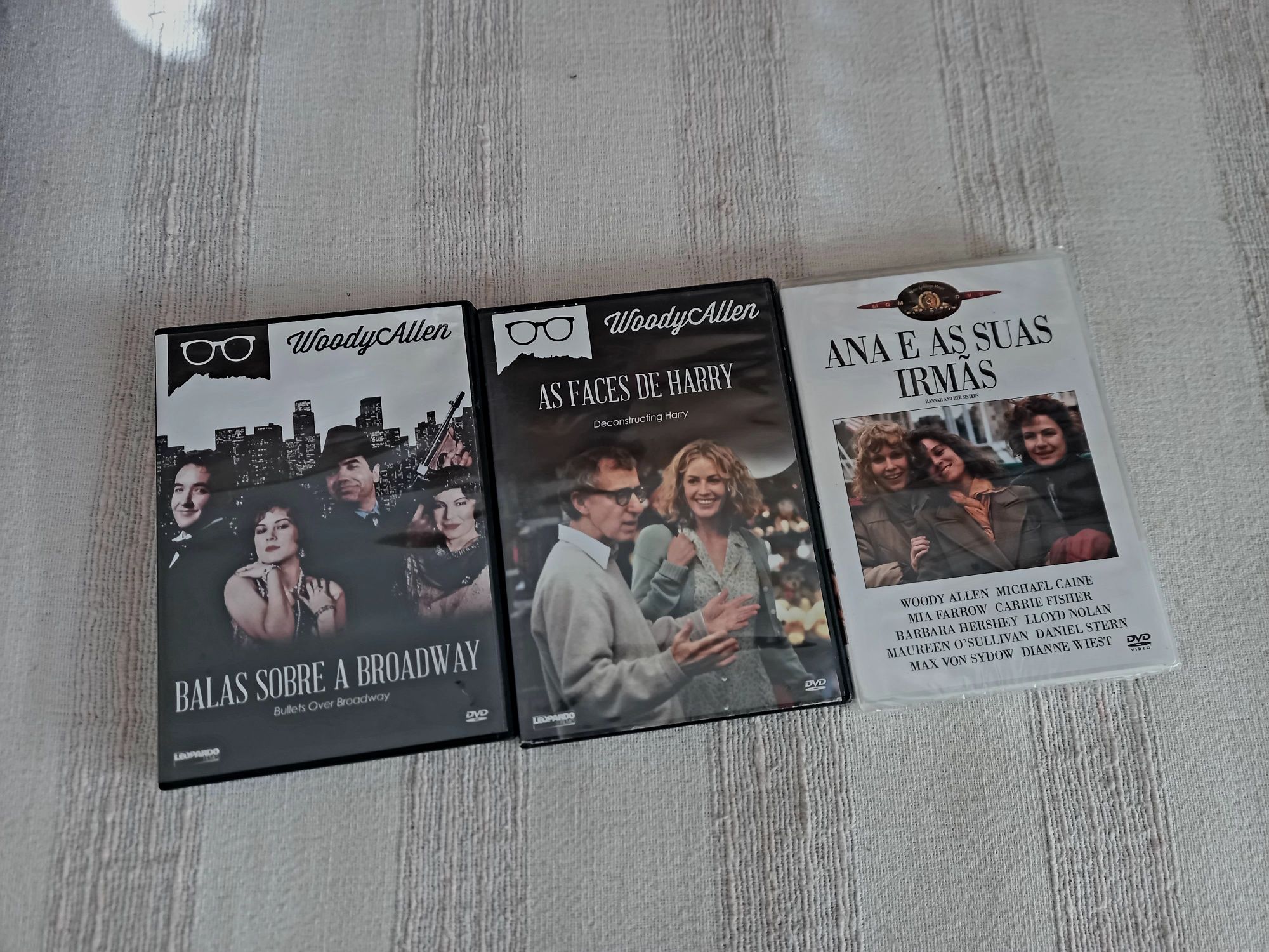 Três dvds originais de Woody Allen