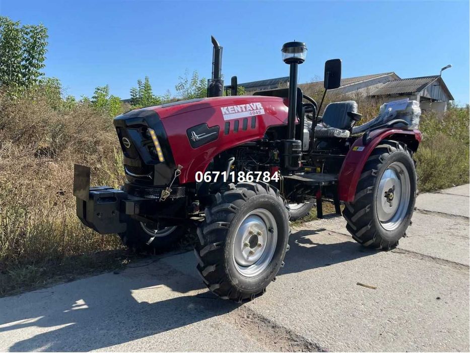 Мінітрактор KЕNTAVR 404S з бічної кулісою Кентавр доставка безкоштовна