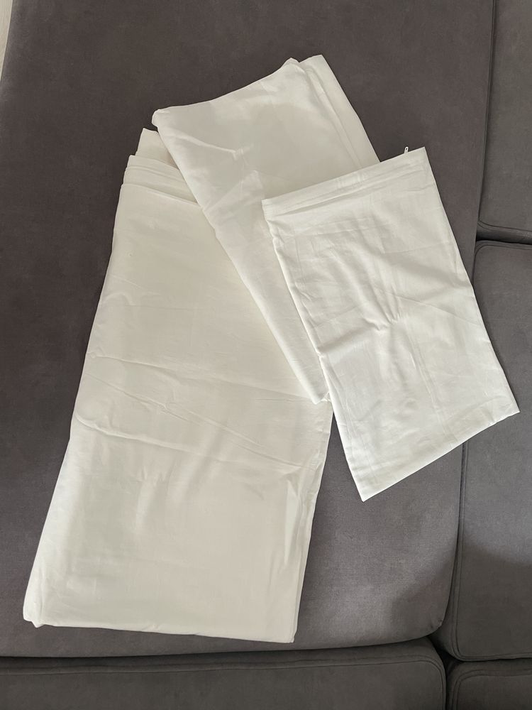 Ikea Dvala posciel 240x220 poszwa 80c80 poduszki nowa
