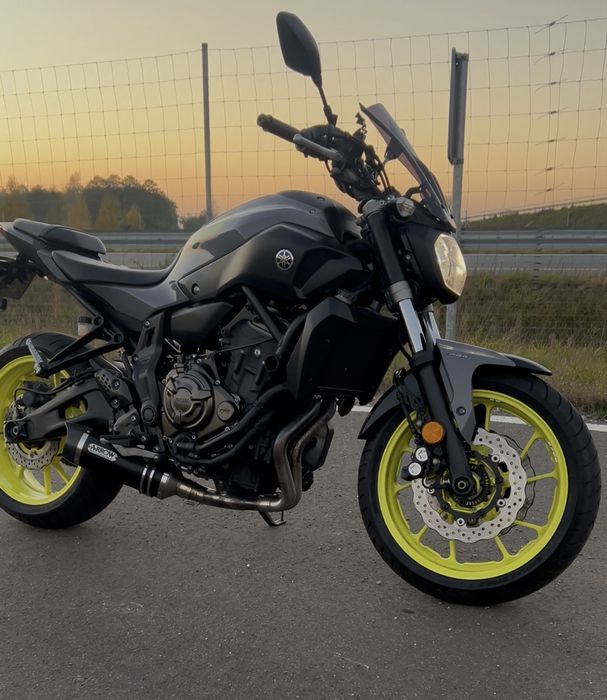 Yamaha mt07 kat A2 35kw