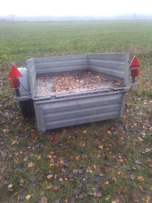 Przyczepka samochodowa Pongratz  450;dmc ocynkowana