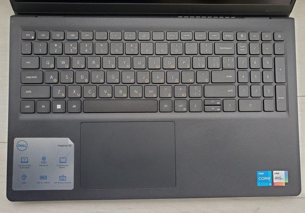 Dell Inspiron 15 3520 8/256 GB  FullHD IPS Сенсорний i5-1155G7 2023 р