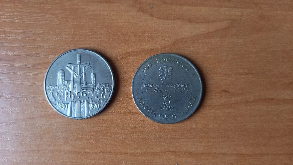 Moneta 10 000 Solidarność i 200 rocznica Konstytucji 3 maja