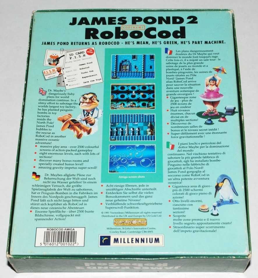 James Pond 2 RoboCod - gra na amigę
