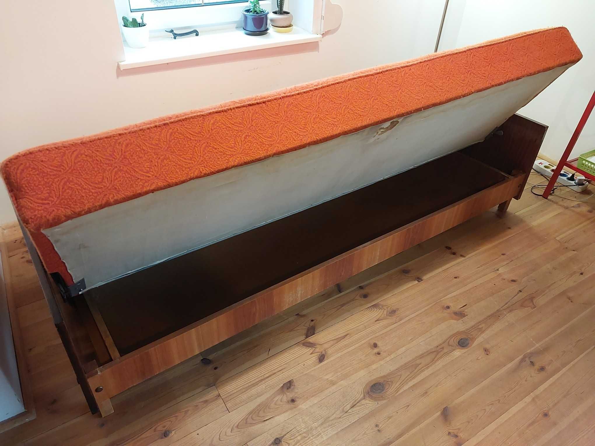 Wersalka sofa rozkładana Vintage PRL