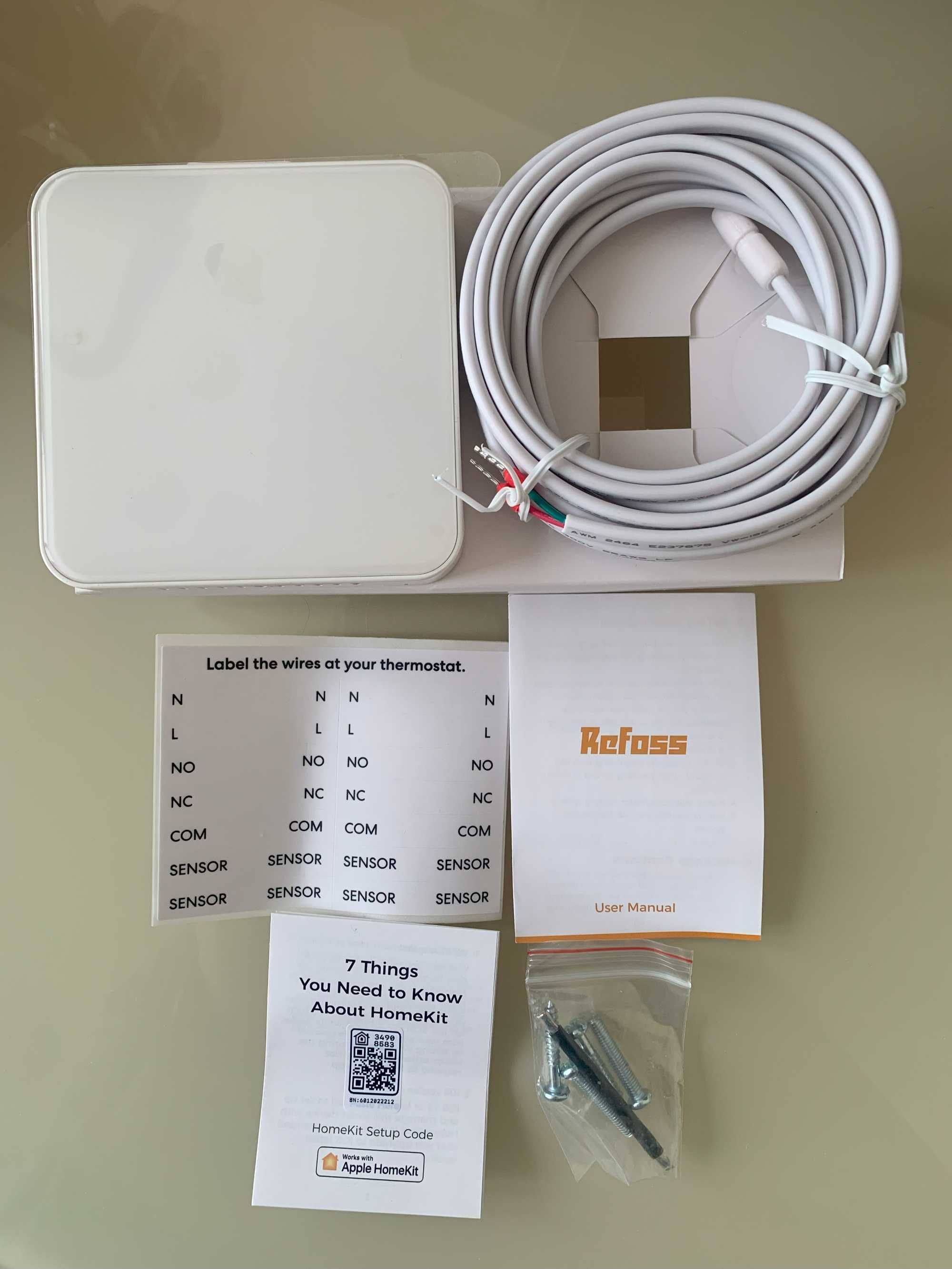 Розумний Wi-Fi термостат Refoss MTS200
