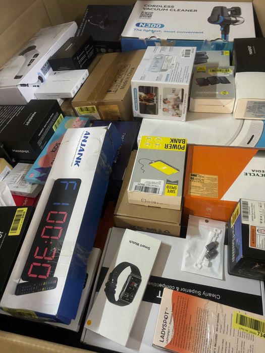 Paleta Amazon elektronika drobna multimedia nadwyżki magazynowe HURT