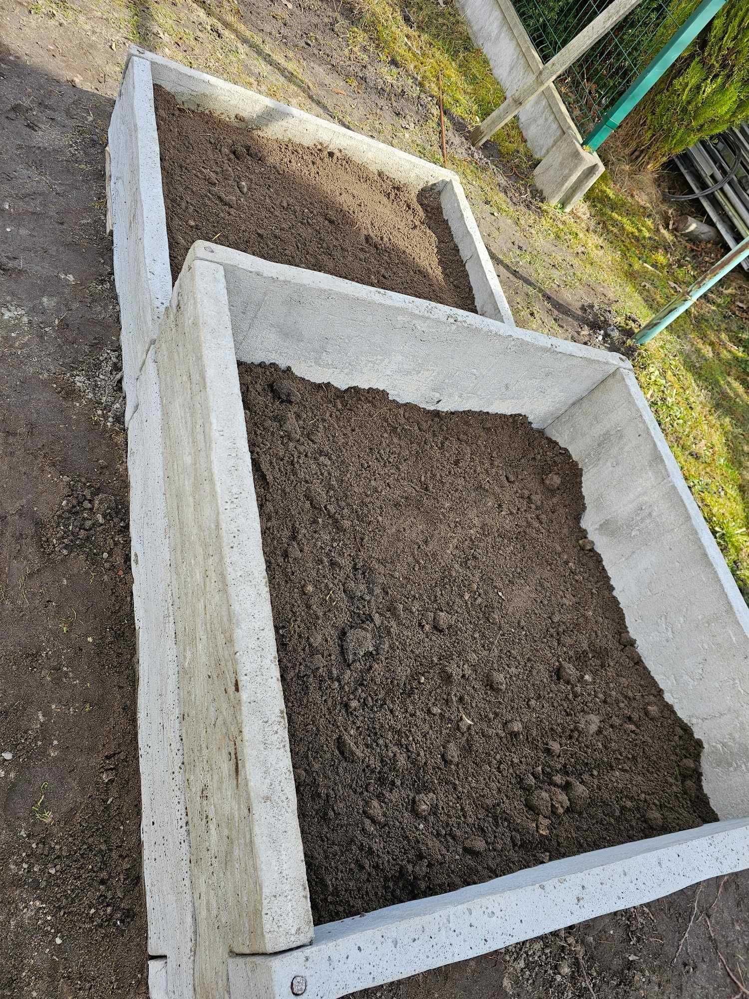 Płyty betonowe warzywnik ogrodek
